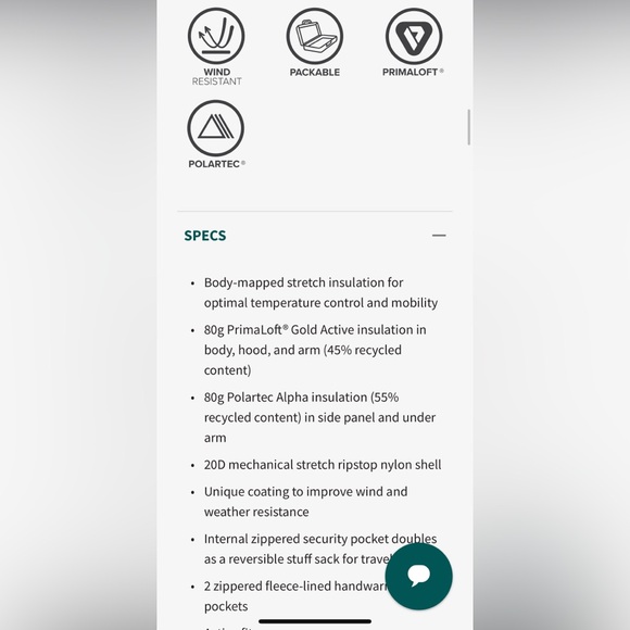 Orvis Pro Insulated Hoodie Mens Small Camo - Picture 16 of 16